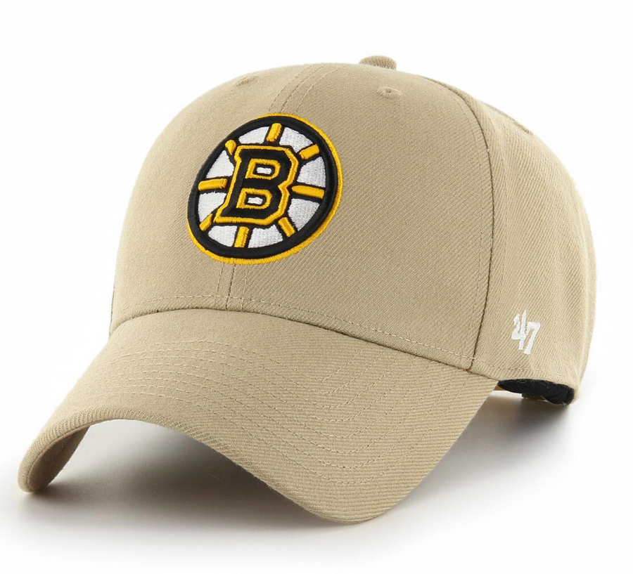 '47 Brand Unisex Boston Bruins Unisex Cap - Khaki