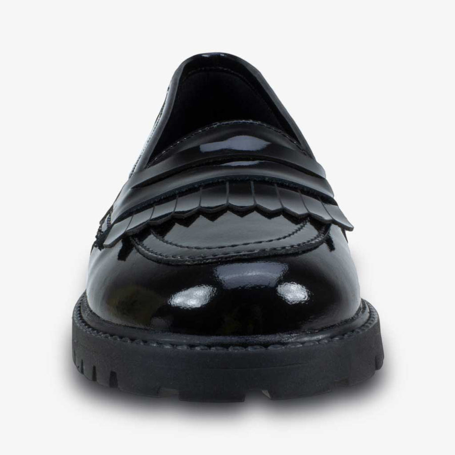 Term Kids Willow Patent Shoe - Black